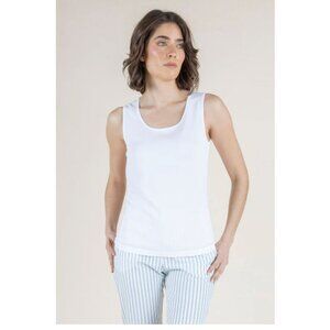 AMINA RUBINACCI Genius Tank in White Size 42 (6)
